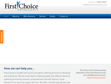 Tablet Screenshot of firstchoiceconsultancy.com